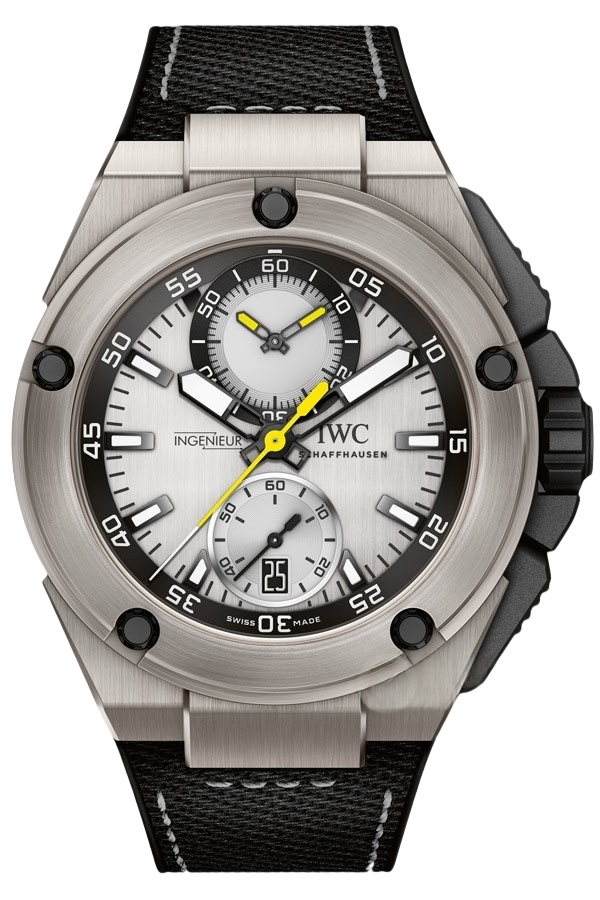 IWC Ingenieur Ref. IW379603 Super Clone Watch – Stainless Steel Black Dial Chronograph Fake Replica