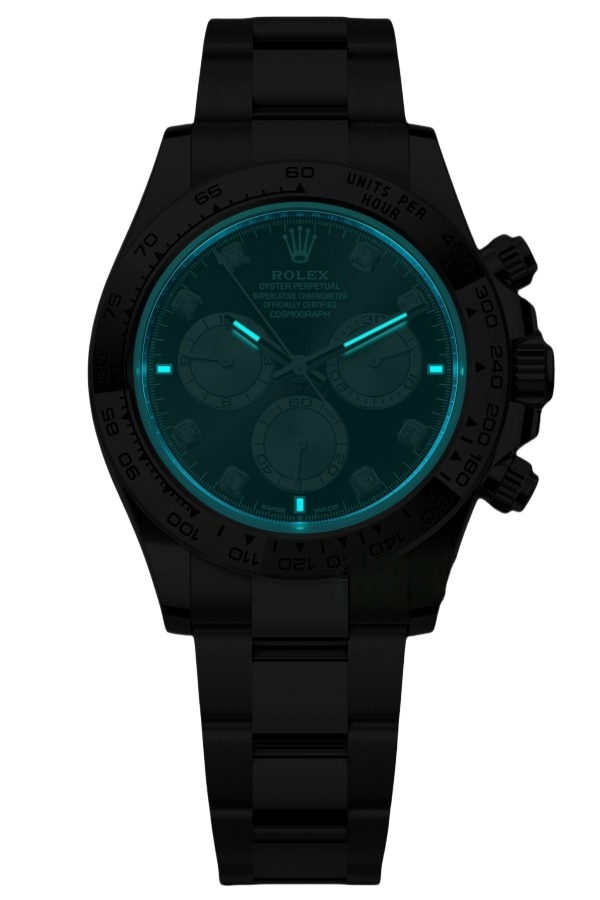 Rolex Cosmograph Daytona Super Clone Swiss Replica Watch White Gold Blue Dial Ref M126509-0002 | 4131 Swiss Movement