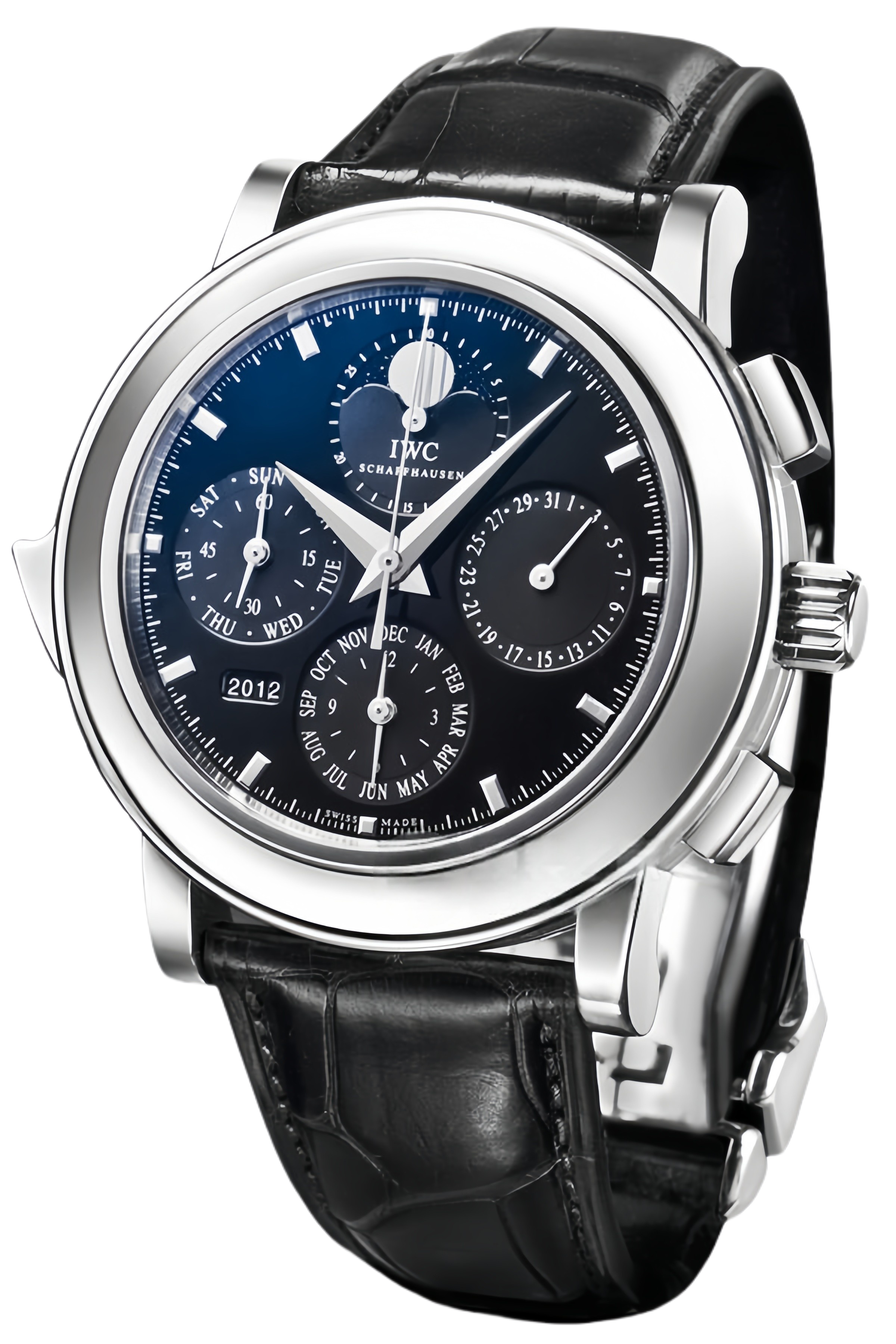 IWC Portugieser Ref. IW377017 Super Clone Watch – Stainless Steel Silver Dial Chronograph Fake Replica