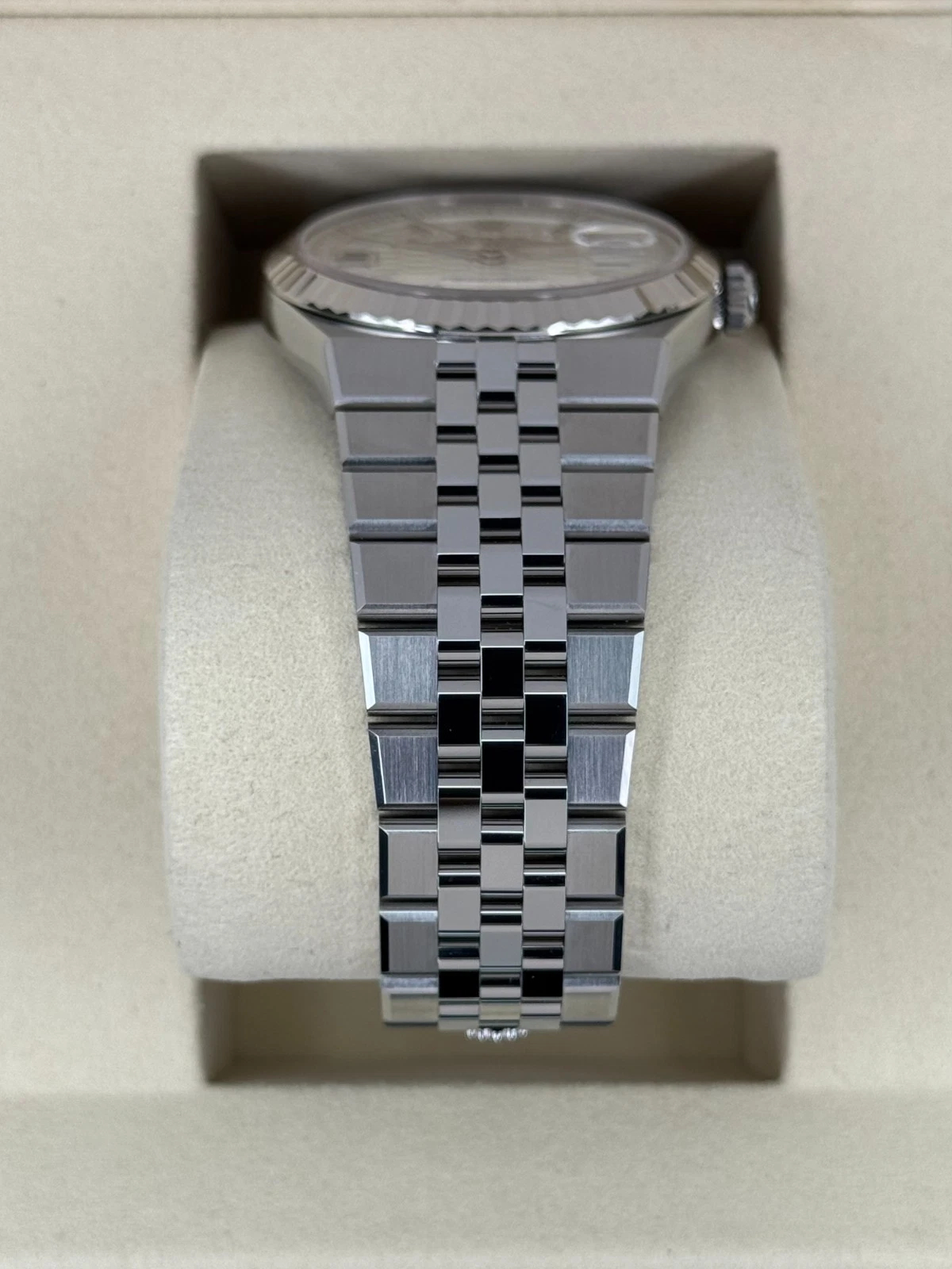 Rolex Land-Dweller 40mm M127334-0001 Super Clone Watch �C Oyster Steel White Dial Replica