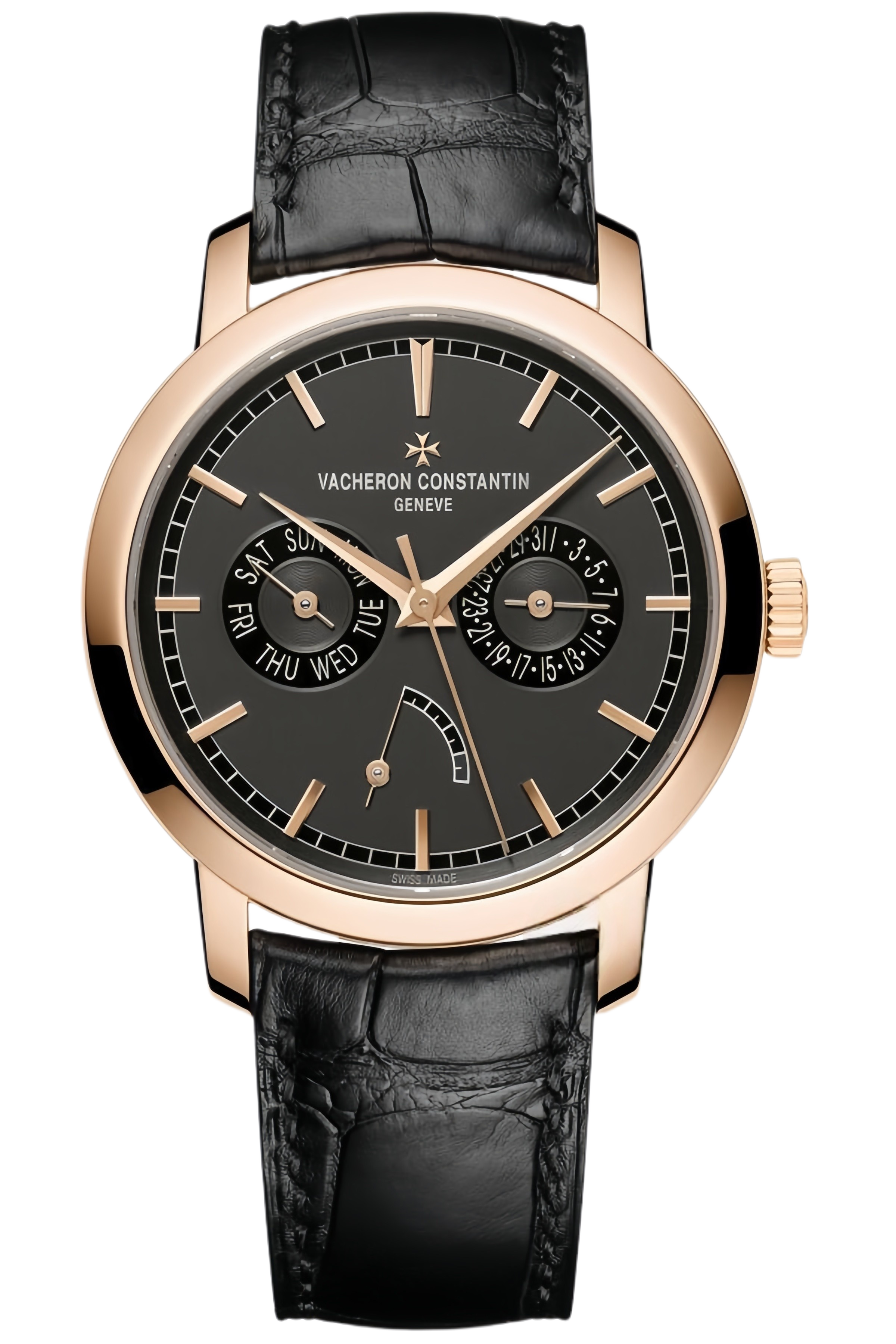 Vacheron Constantin Traditionnelle Ref. 85290/000R-B405 Super Clone Watch – Rose Gold Case Silver Dial Swiss Replica