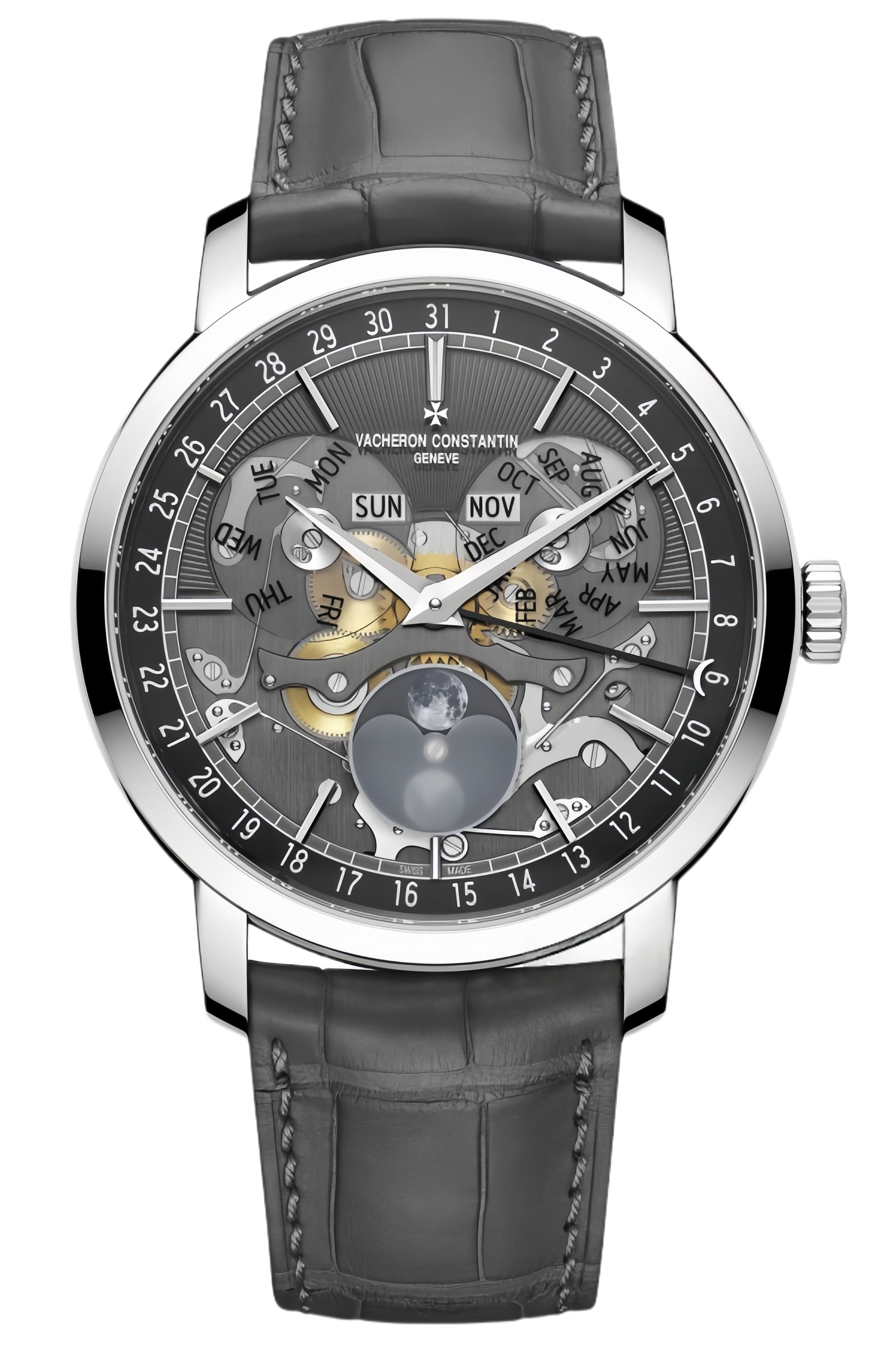 Vacheron Constantin Patrimony Ref. 4020T/000G-B655 Super Clone Watch – Titanium Case Black Dial Replica