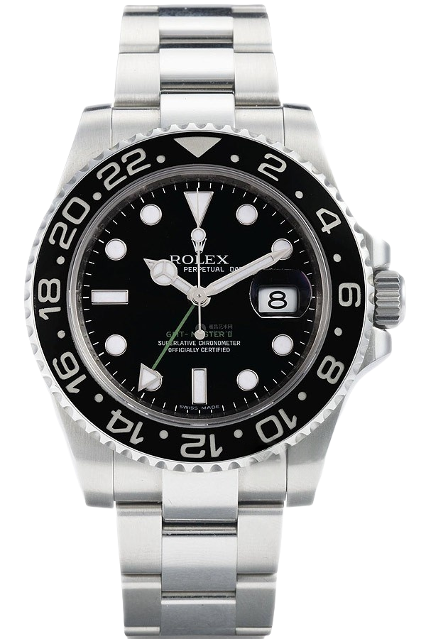 Rolex GMT-Master II Green Hand Super Clone Swiss Replica Watch Ref 116710LN-0001 Black Dial Ceramic Bezel