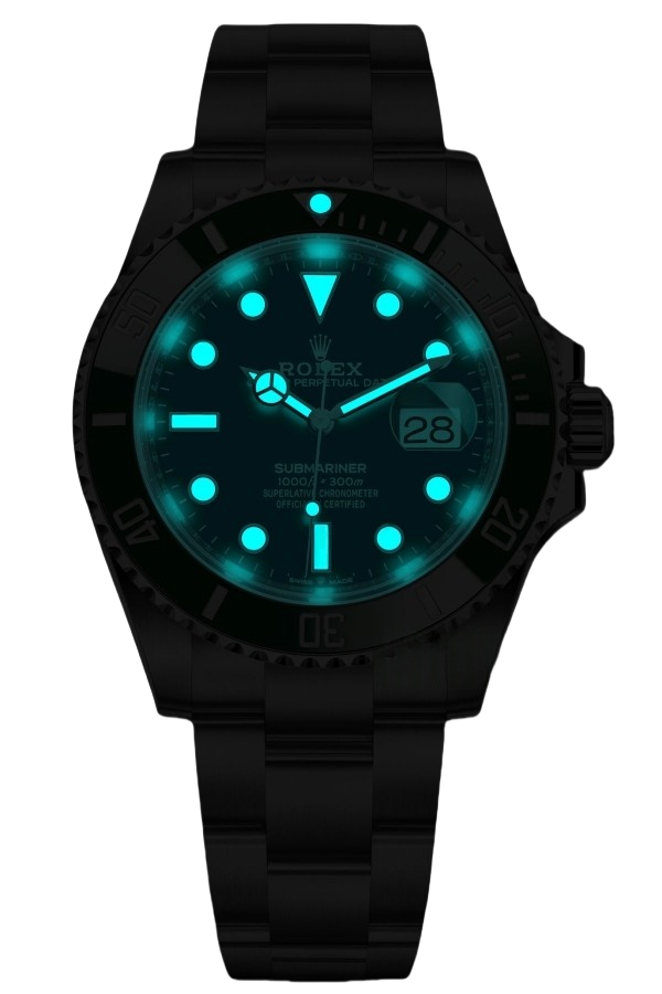 Rolex Submariner Black Dial Green Bezel Super Clone Swiss Replica Watch ��Cermit�� Ref M126610LV-0002 Oystersteel Bracelet