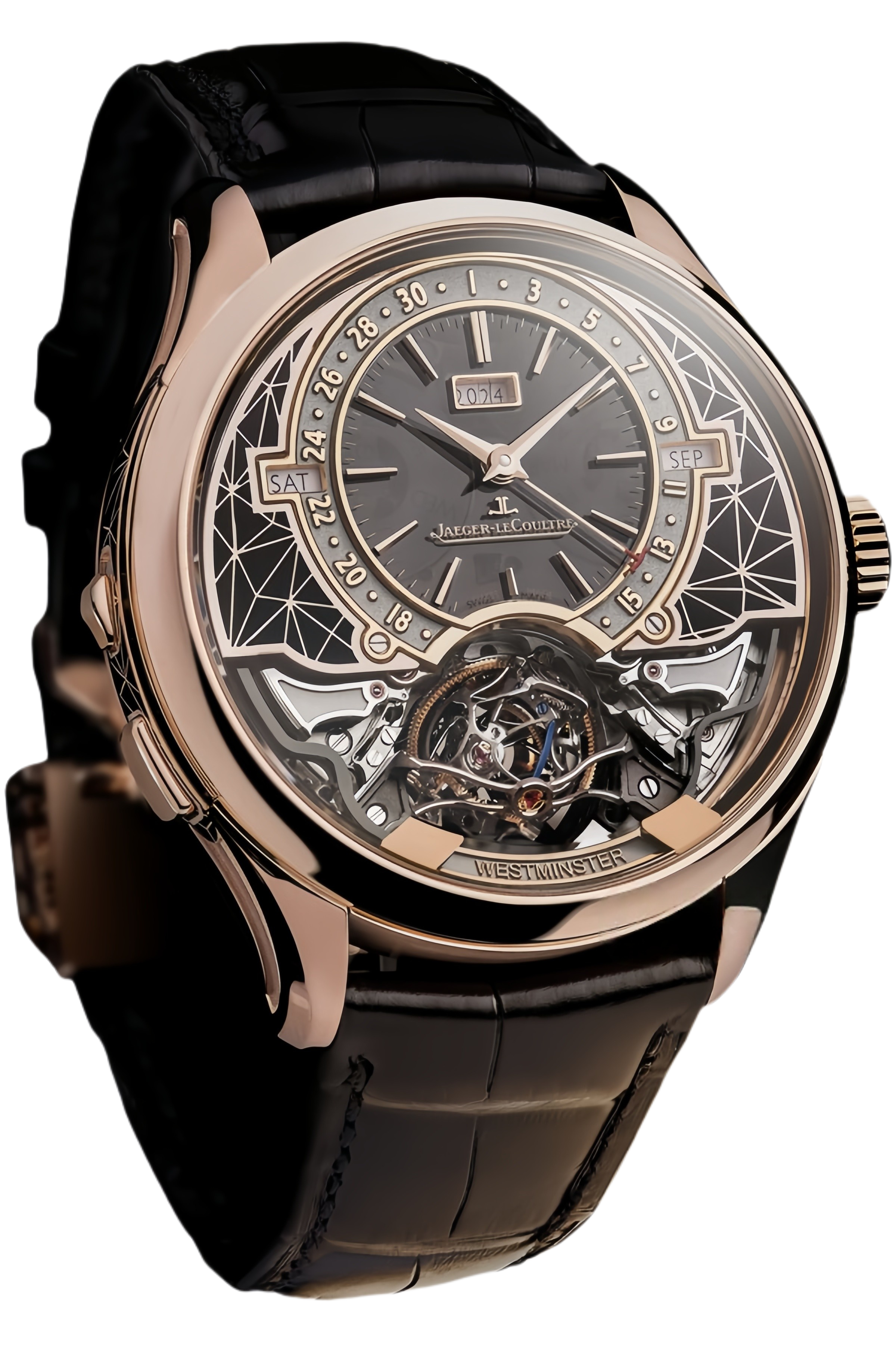 Jaeger-LeCoultre Master Grande Tradition Ref. Q5252470 Super Clone Watch – White Dial Rose Gold Case Fake Replica