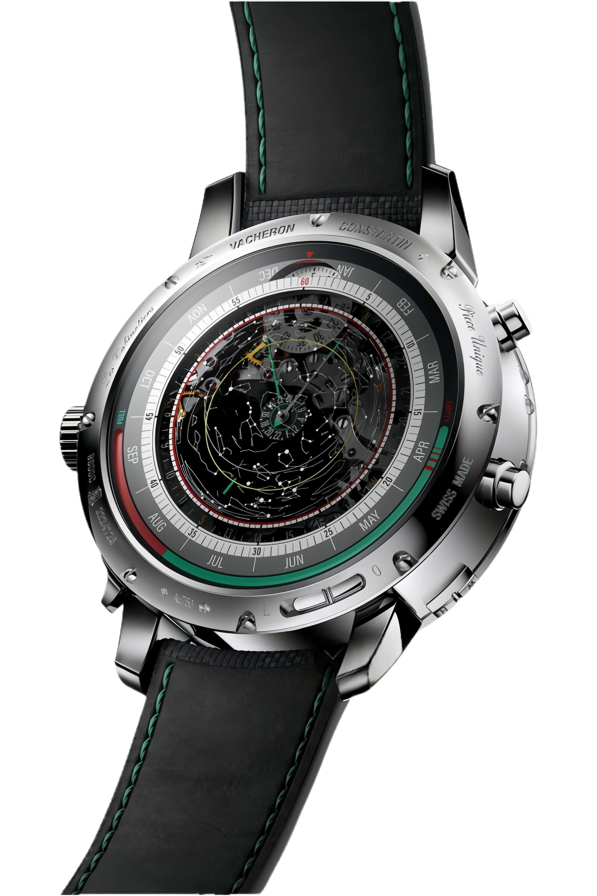 Vacheron Constantin Les Cabinotiers Ref. 9600C/000G-231C Super Clone Watch – White Gold Case Celestial Sky Dial Swiss Replica