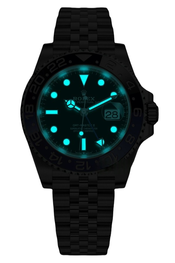 Rolex GMT Masterl Batman Super Clone Swiss Replica WatcRef 126710BLNR3285 SwissMovement