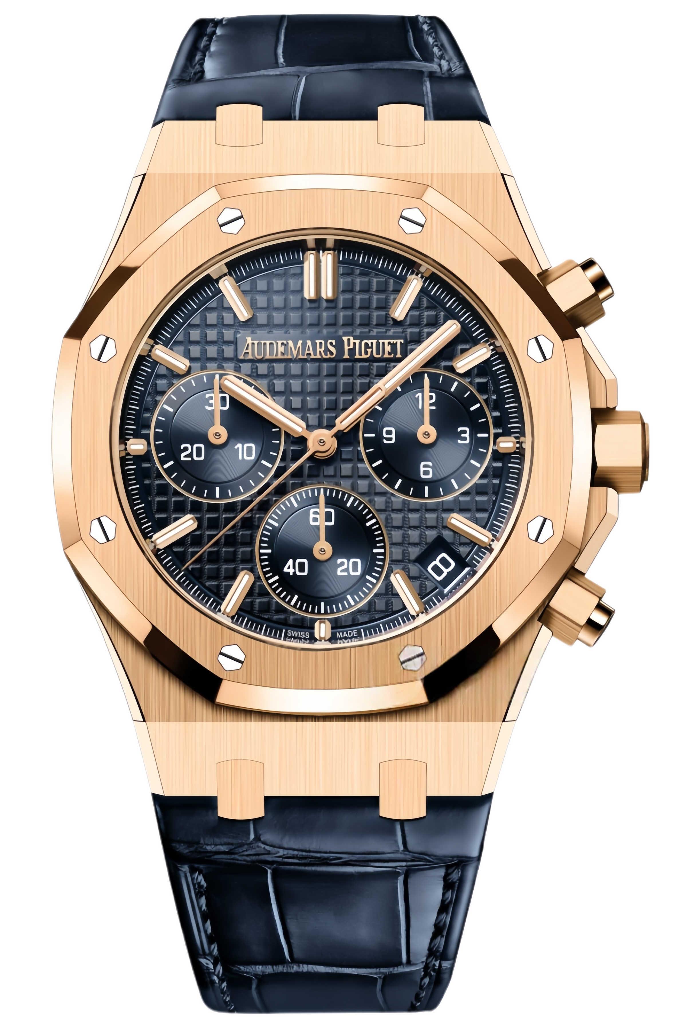 Audemars Piguet Royal Oak Chronograph Ref. 26240OR.OO.D315CR.02 Super Clone Watch – Rose Gold Brown Dial Swiss Replica