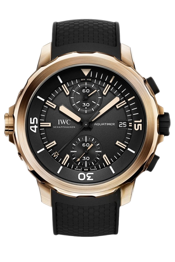 IWC Aquatimer Ref. IW379503 Super Clone Watch – Bronze Black Dial “Darwin Expedition” Special Edition Fake Replica