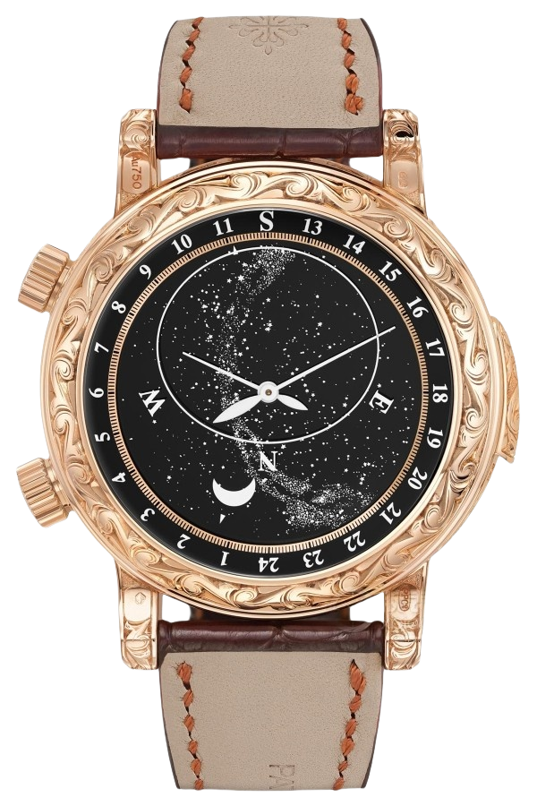 Patek Philippe Ref. 6002R-001 Super Clone Watch – Sky Moon Tourbillon Rose Gold Fake Replica