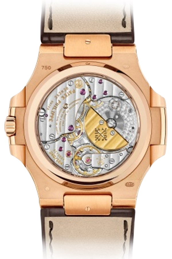 Patek Philippe Nautilus Ref. 5712R-001 Super Clone Watch – Rose Gold Brown Dial Moonphase Fake Replica