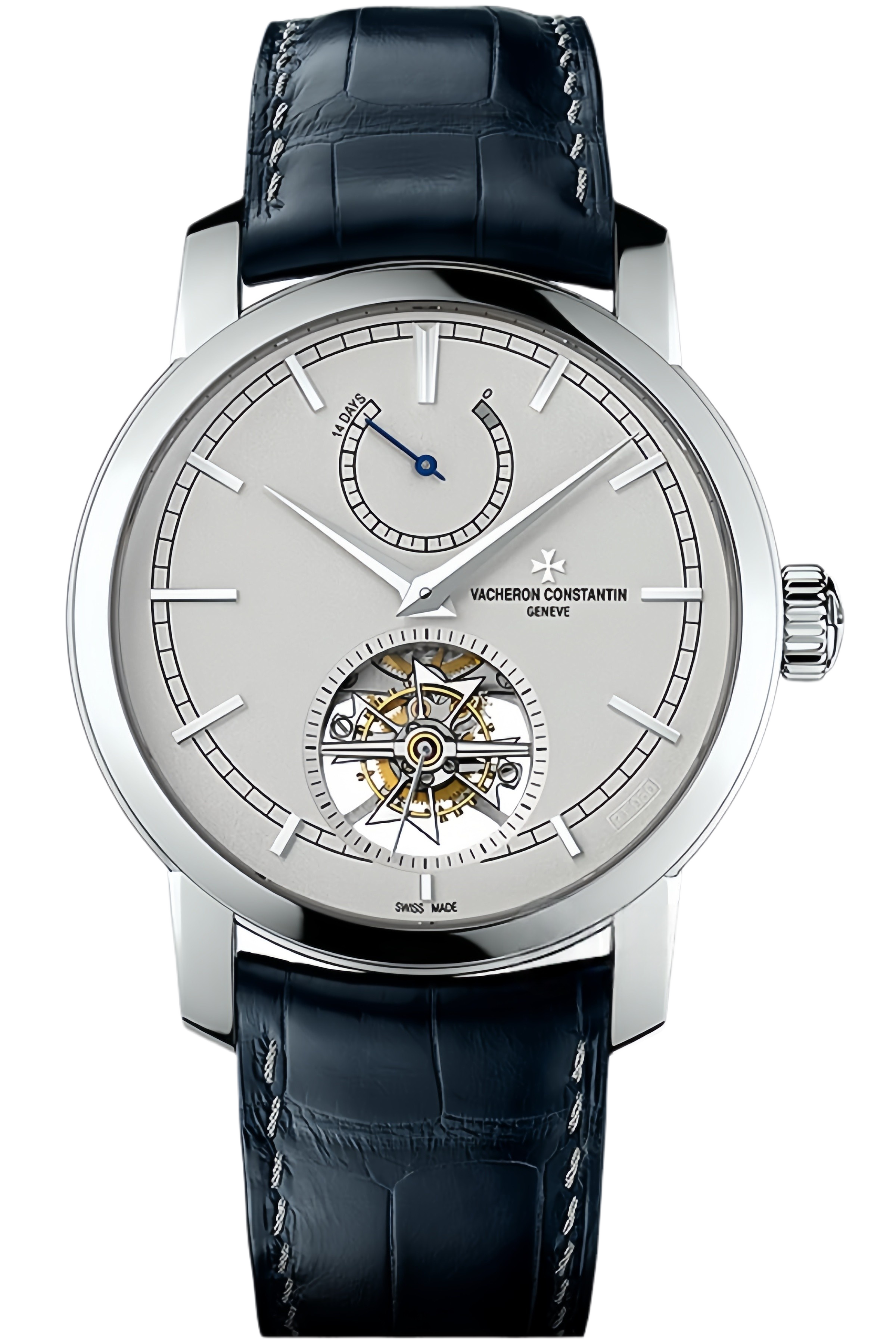 Vacheron Constantin Traditionnelle Ref. P86060/000G-8982 Super Clone Watch – White Gold Case Silver Dial Swiss Replica