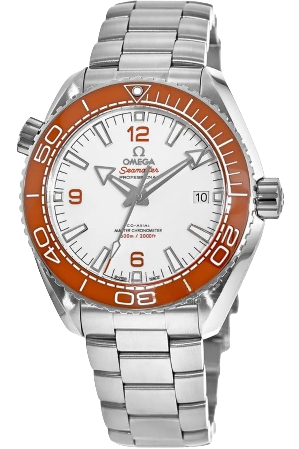 Omega Seamaster Ref. 215.30.44.21.04.001 Super Clone Watch – White Dial Stainless Steel Bracelet Fake Replica