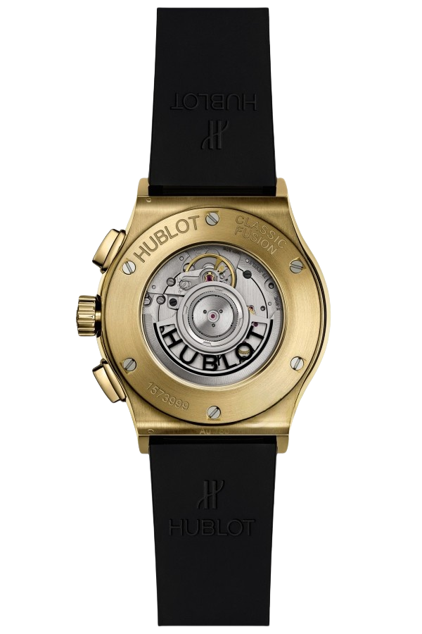 Hublot Classic Fusion Ref. 541.VX.1130.RX Super Clone Watch – Titanium Black Dial Rubber Strap Fake Replica