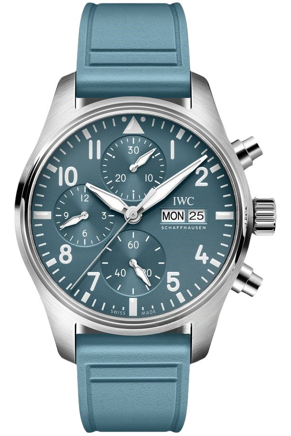 IWC Pilot’s Watch Chronograph IW388117 Super Clone – Black Dial Stainless Steel Replica