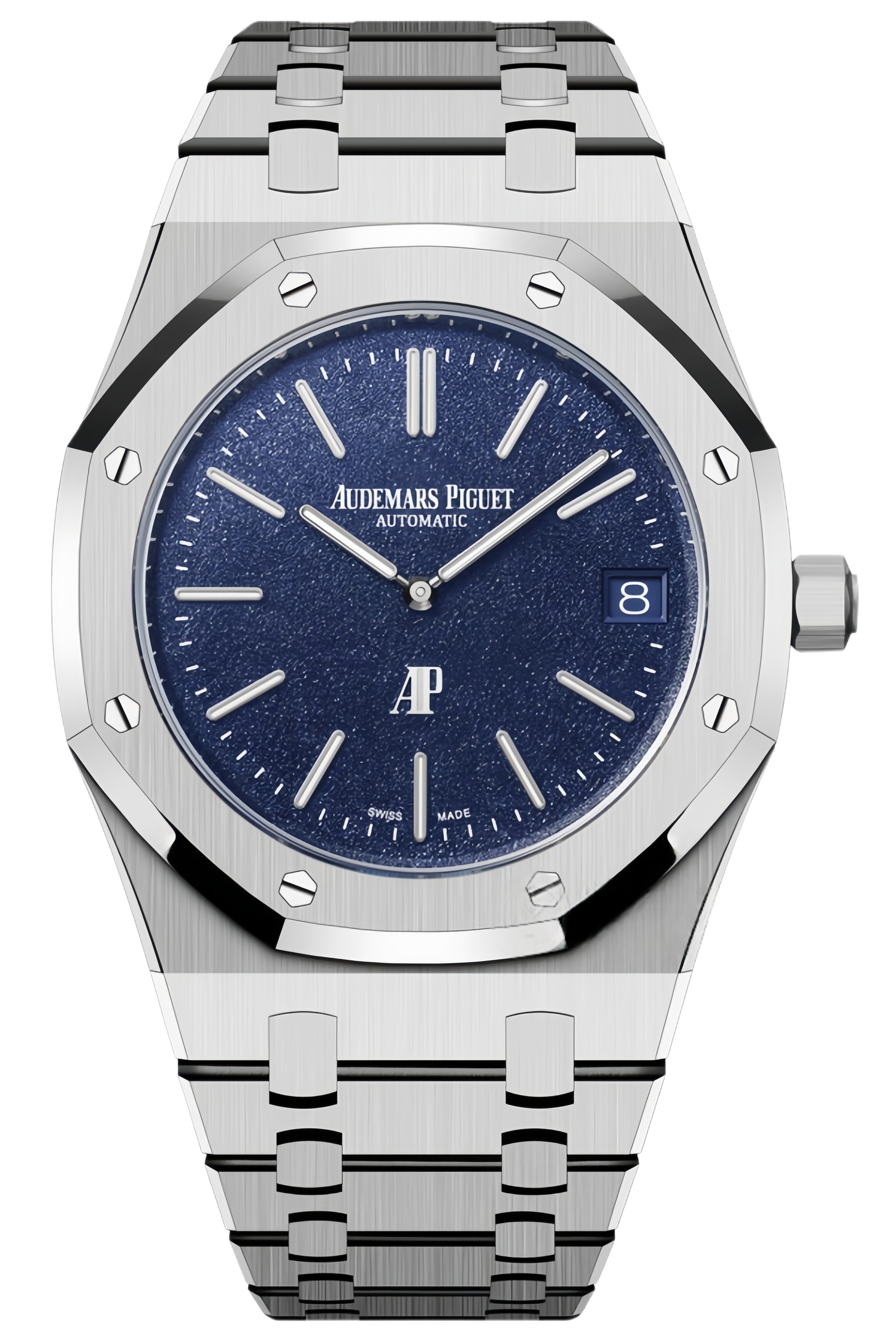 Audemars Piguet Royal Oak “Jumbo” Extra-Thin Ref. 16202BC.OO.1240BC.02 Super Clone Watch – Black Ceramic Dial Swiss Replica