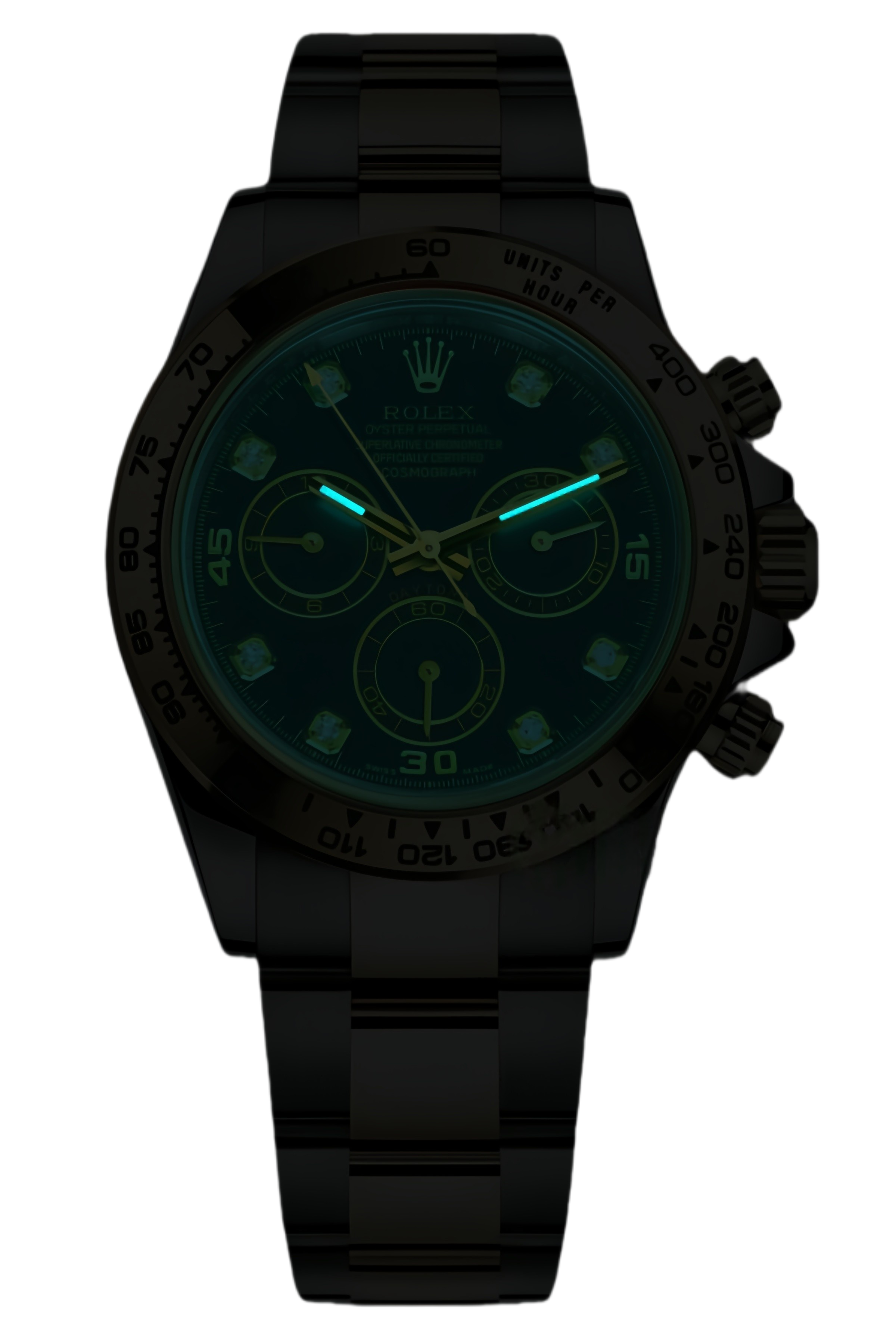 Rolex Daytona M116503-0008 Super Clone �C Black Dial Two-Tone Gold Swiss Replica Watch