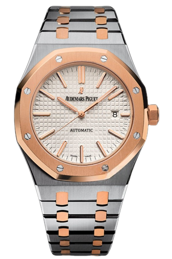 Audemars Piguet Royal Oak 15400SR.OO.1220SR.01 Super Clone Watch – Two-Tone Steel & Rose Gold Replica