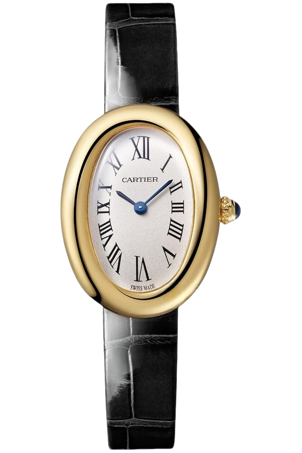 Cartier Baignoire WGBA0042 Super Clone Watch – White Strap Rose Gold Oval Case Replica