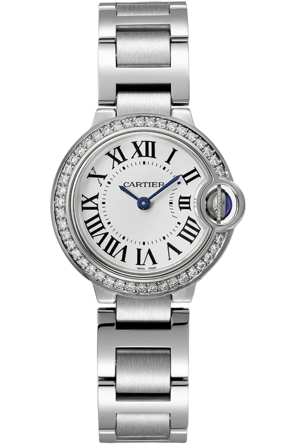 Cartier Ballon Bleu W4BB0030 Super Clone Watch – Blue Dial Stainless Steel Replica
