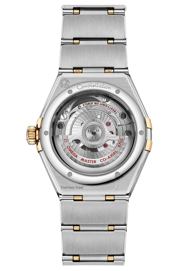 Omega Constellation Ref. 131.20.29.20.58.001 Super Clone Watch – Champagne Dial Two-Tone Steel Bracelet Fake Replica