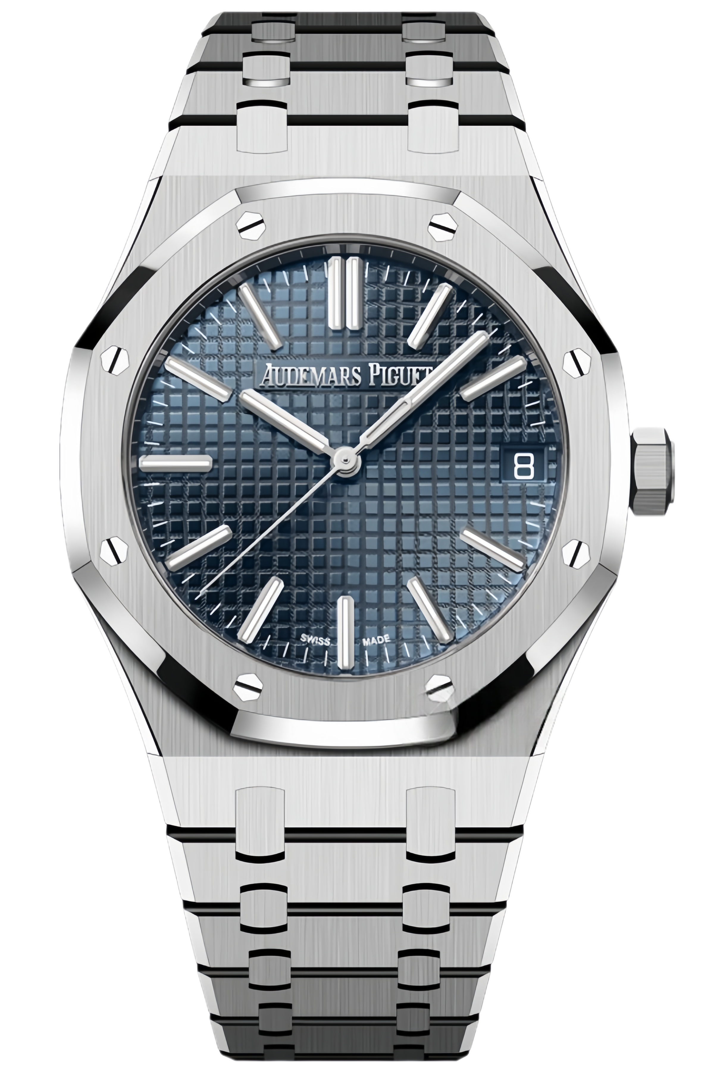 Audemars Piguet Royal Oak Ref. 15510ST.OO.1320ST.06 Super Clone Watch – Ice Blue Dial Stainless Steel Swiss Replica