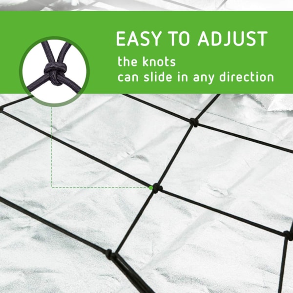 VIVOSUN GIY 8 x 4 ft. Complete Grow Kit with 2x VS4000 LED Grow Light, 96" x 48" x 80"