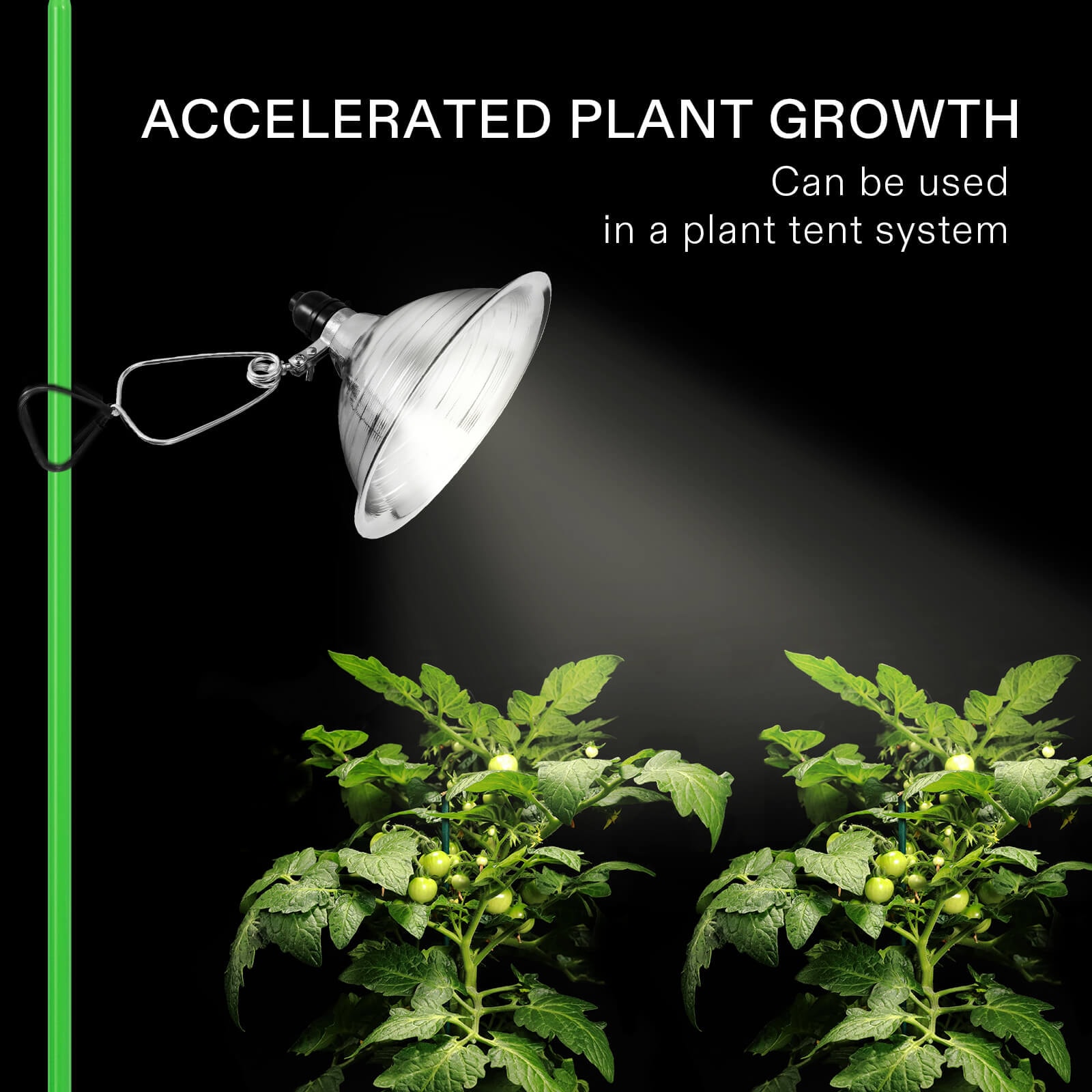 VIVOSUN 8.5 Inch Clamp Lamp Light, Pack of 2