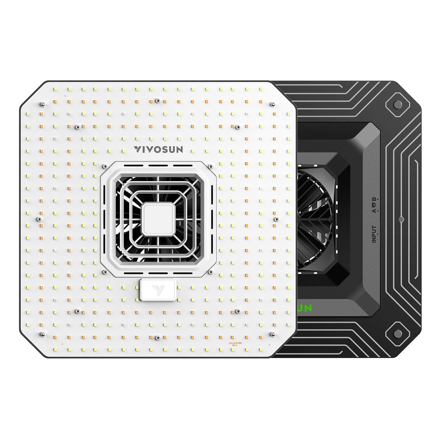 AeroLight A150SE 150W LED Grow Light w/ Integrated Circulation Fan Must Be Used with GrowHub Controller E42/E42A/E25