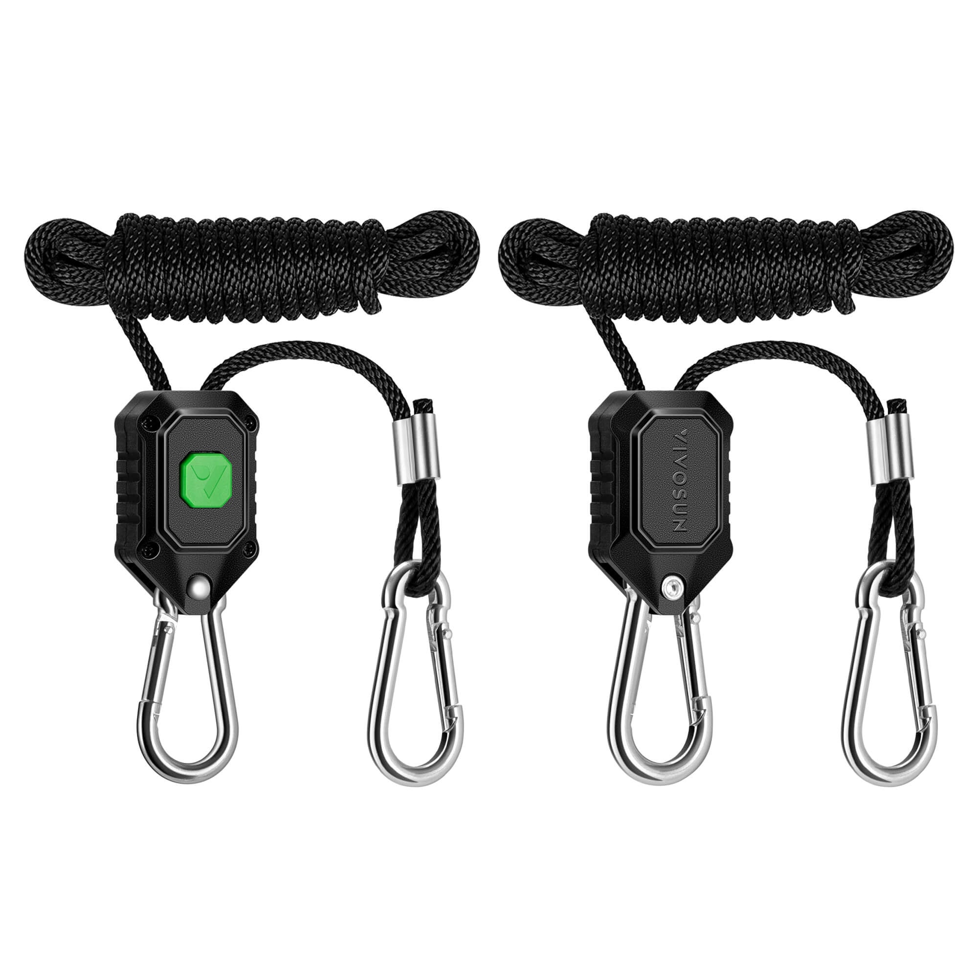 2-Pair 1/8 Inch Adjustable Grow Light Hanger