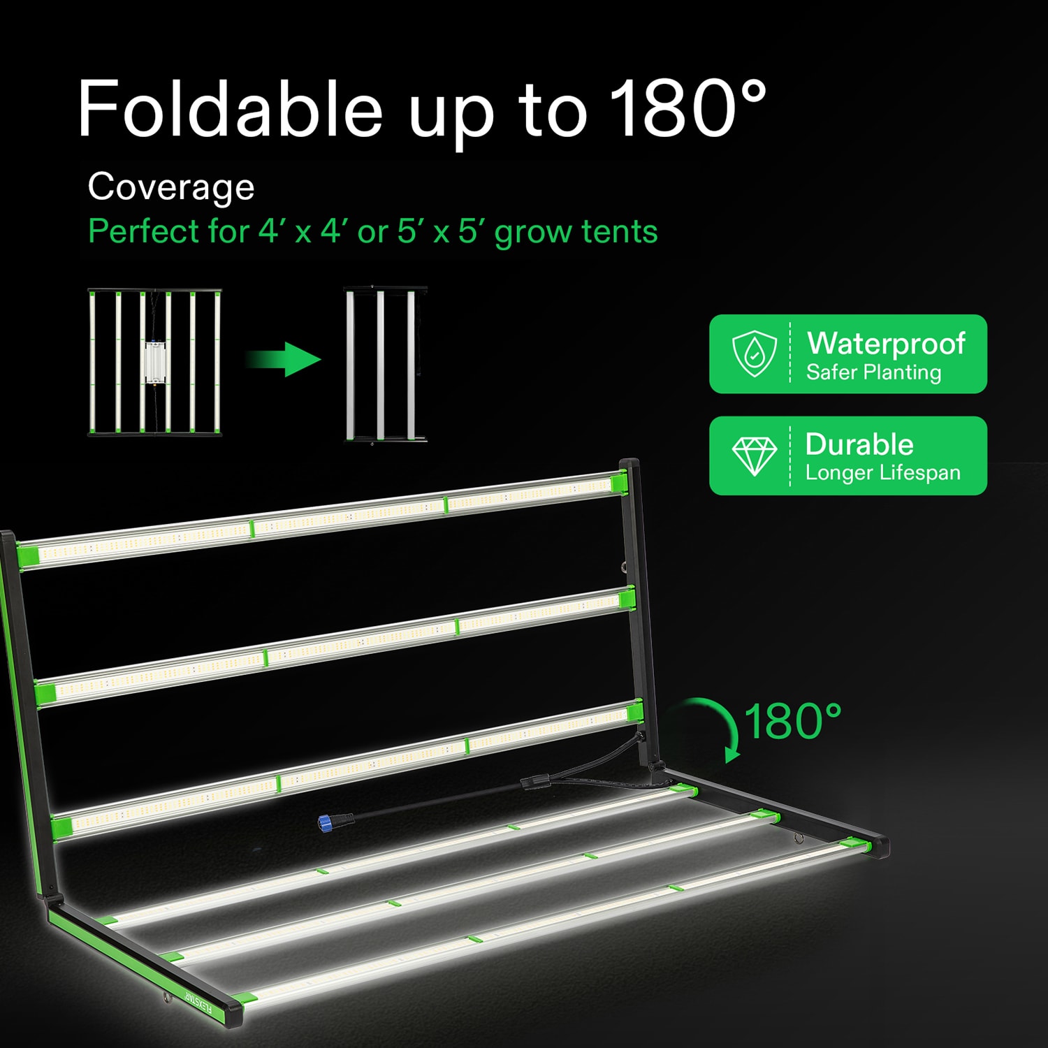 VIVOSUN VSF6450 Foldable LED Grow Light