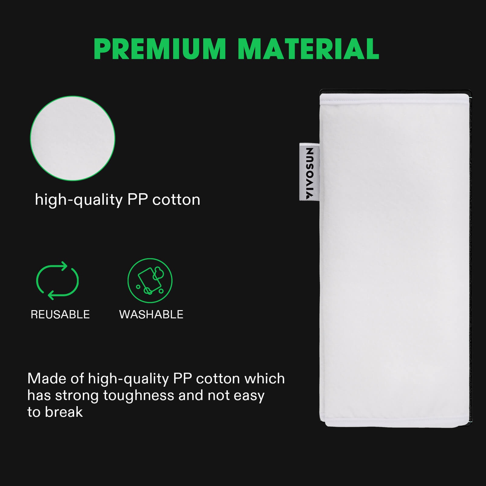 VIVOSUN 4 Inch Prefilter for 4" Carbon Filter