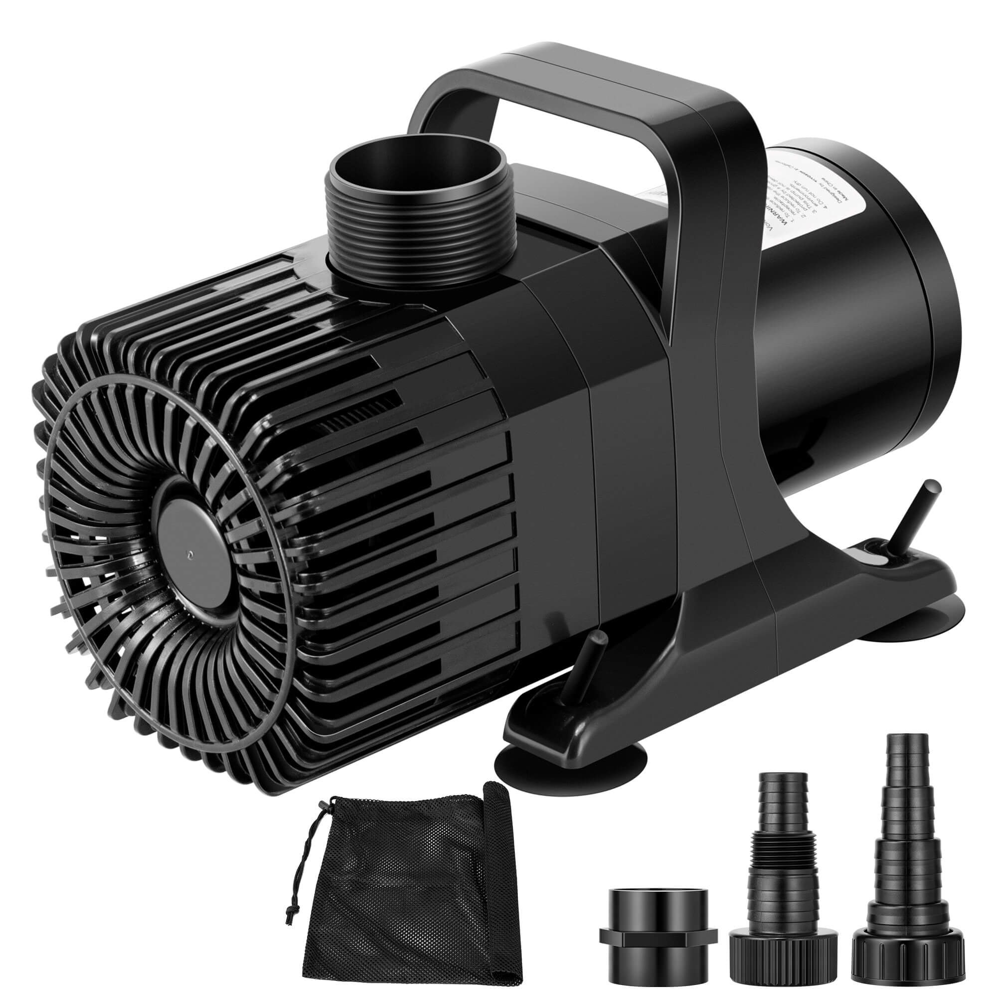 3700 GPH Submersible Water Pump with Barrier Bag, 300W