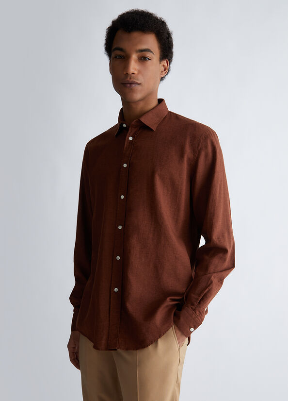 Camicia in lino uomo