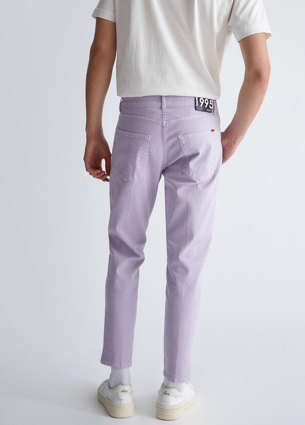 Pantaloni uomo tapered fit