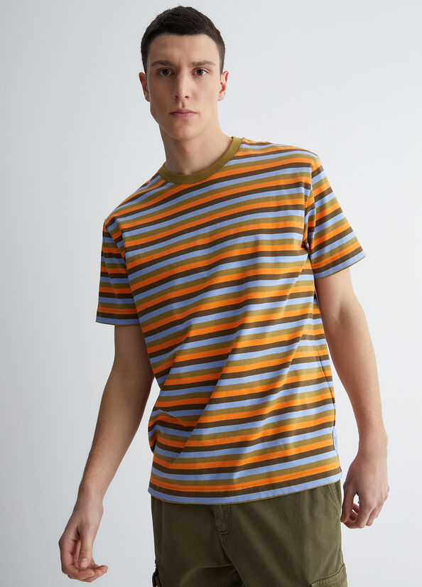 T-shirt uomo a righe