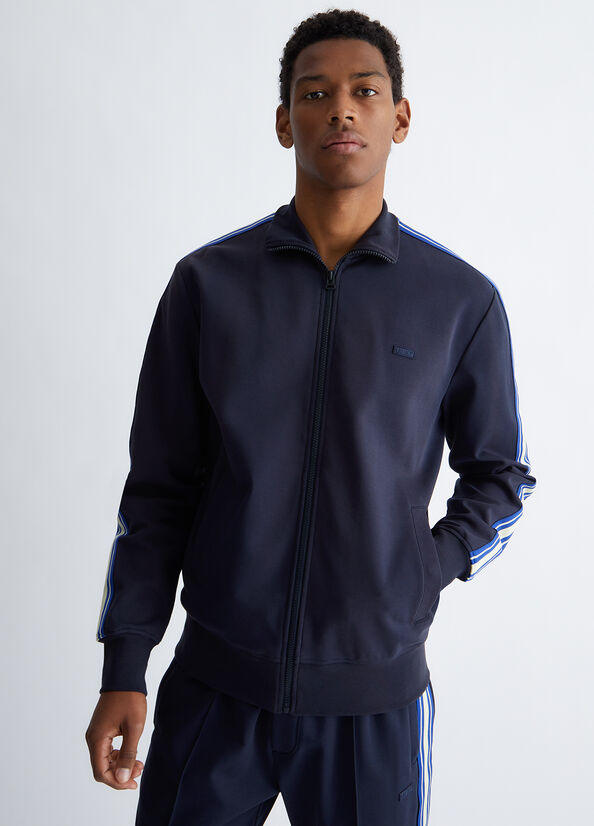 Felpa uomo con zip