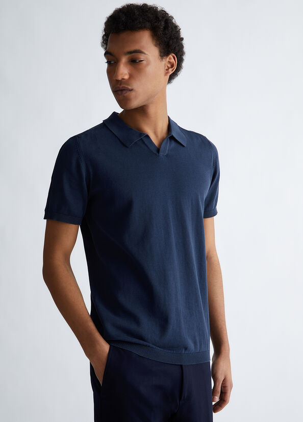 Maglia uomo colletto cubano