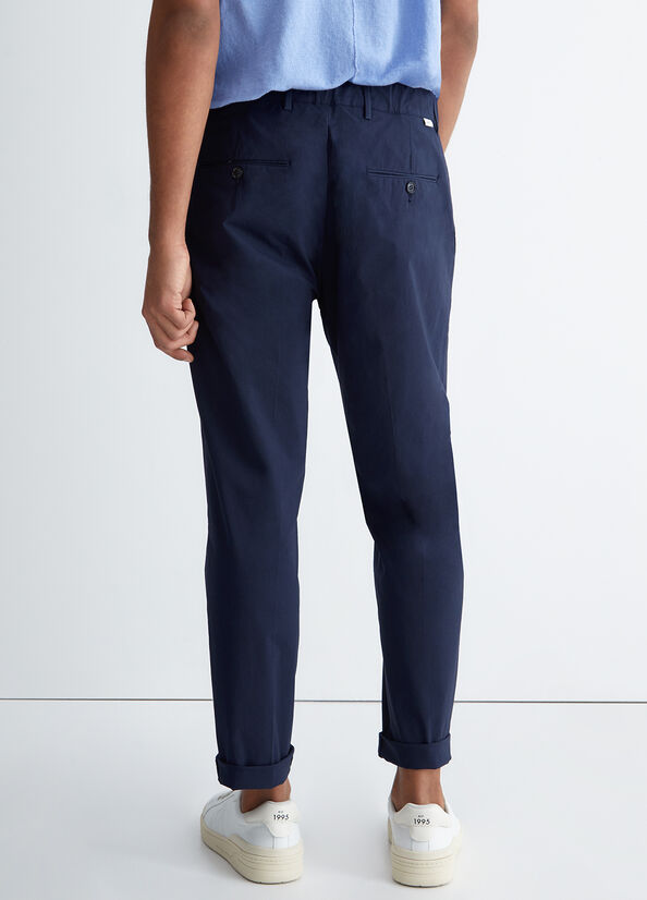 Pantaloni chino con coulisse