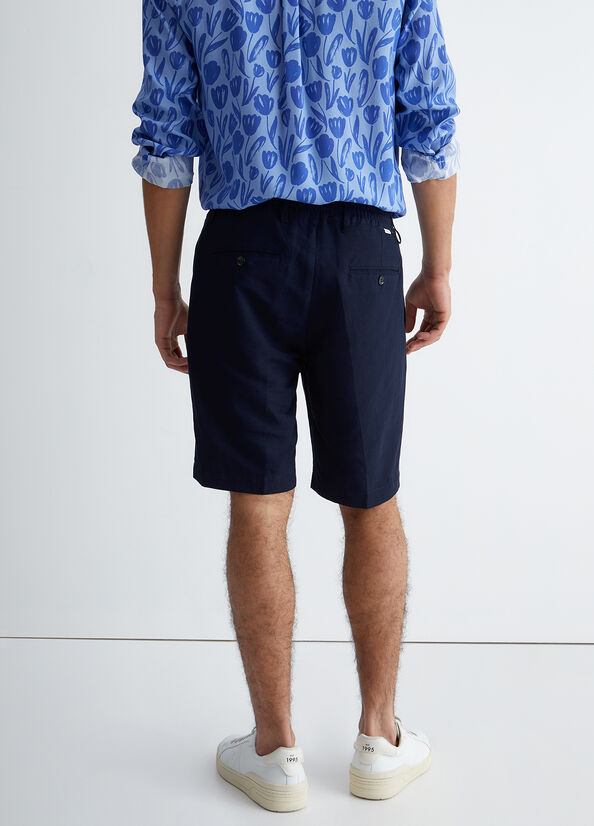 Bermuda uomo in lino