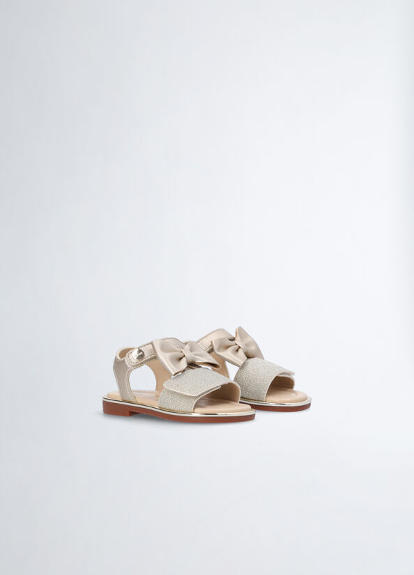 Sandali bambina con glitter