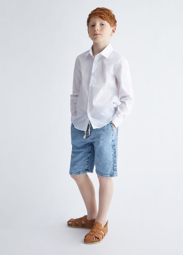 Short in denim