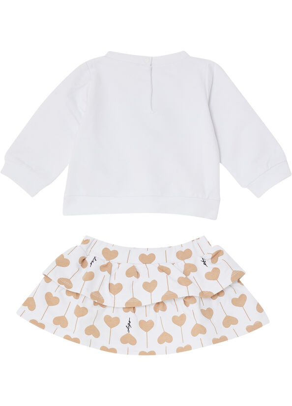 Completino beige da bimba