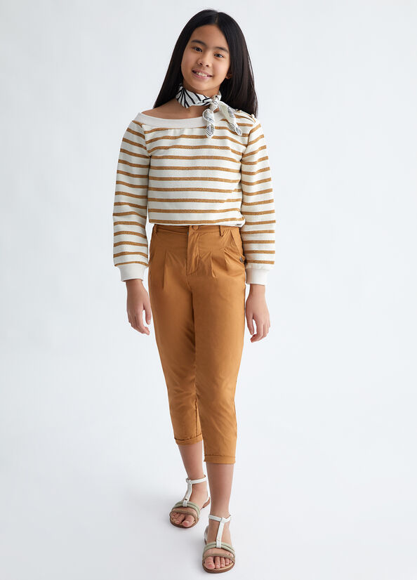 Pantaloni in popeline