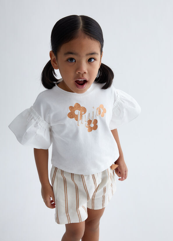 T-shirt con logo