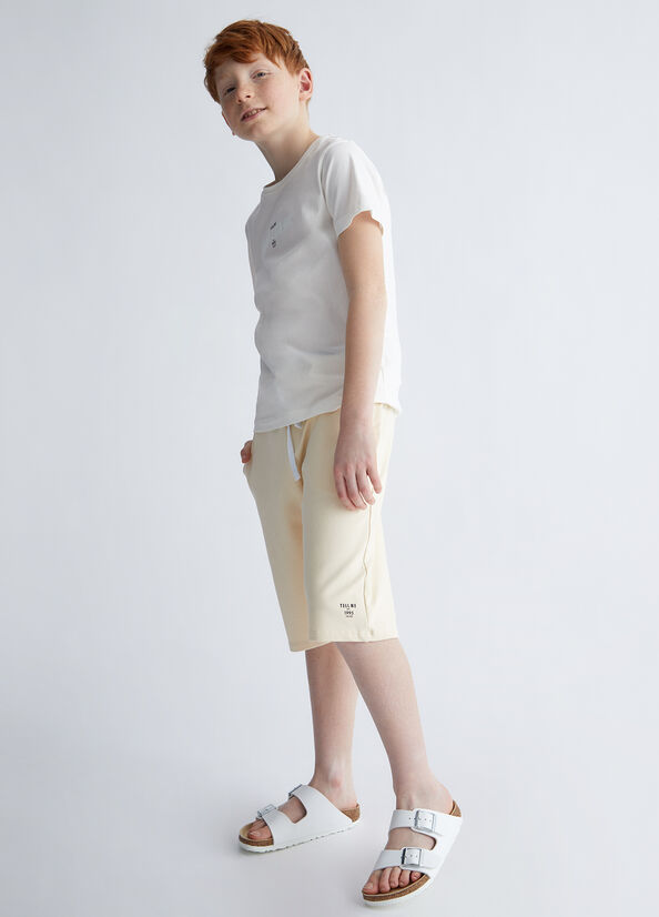 T-shirt con stampa About