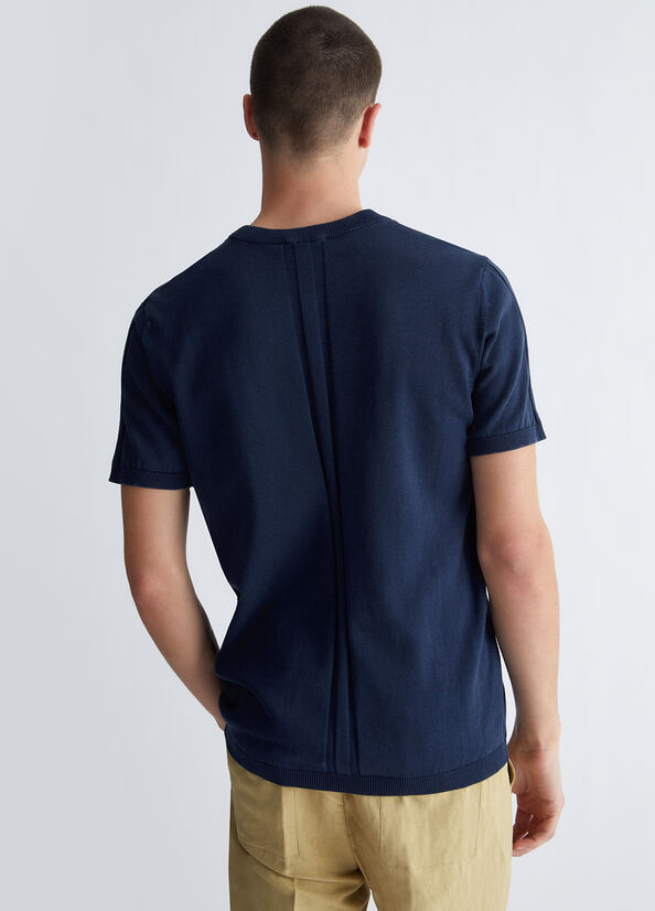 Maglia serafino maniche corte