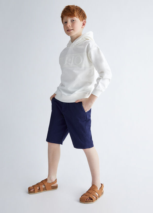 Short in gabardina