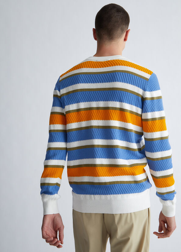 Maglia a righe uomo
