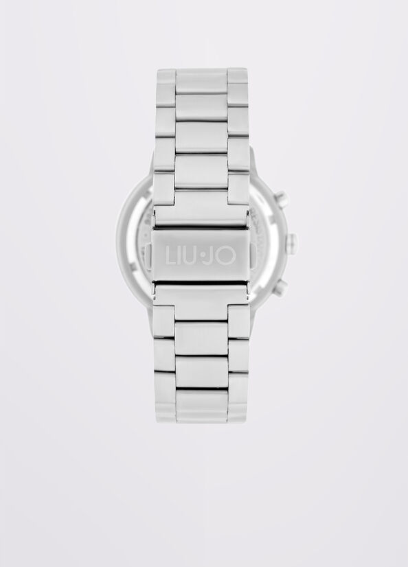 Orologio cronografo in acciaio